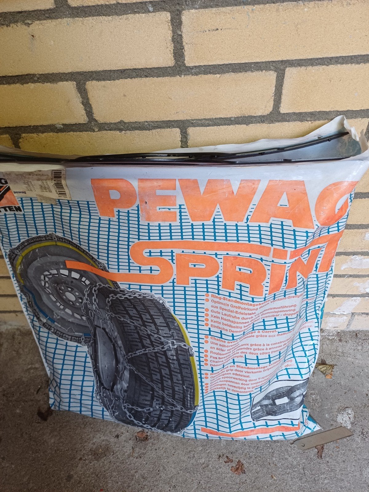 pewag sneeuwkettingen., Ophalen, Zo goed als nieuw
