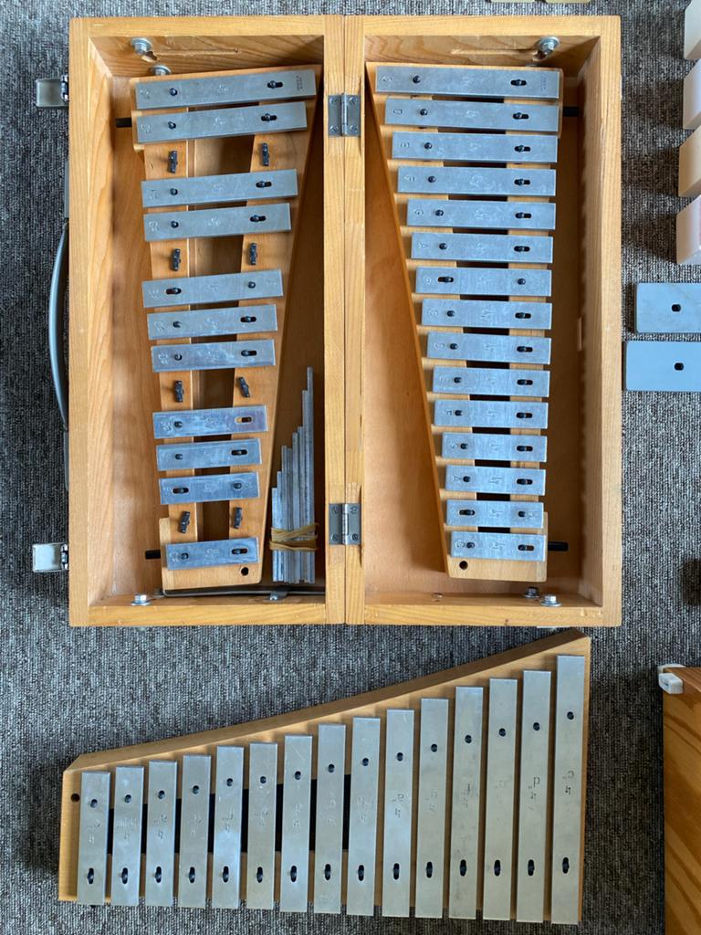 Sonor Metallofoon / Klokkenspel (Orff systeem) xylofoon, Ophalen of Verzenden, Gebruikt, Melodische percussie