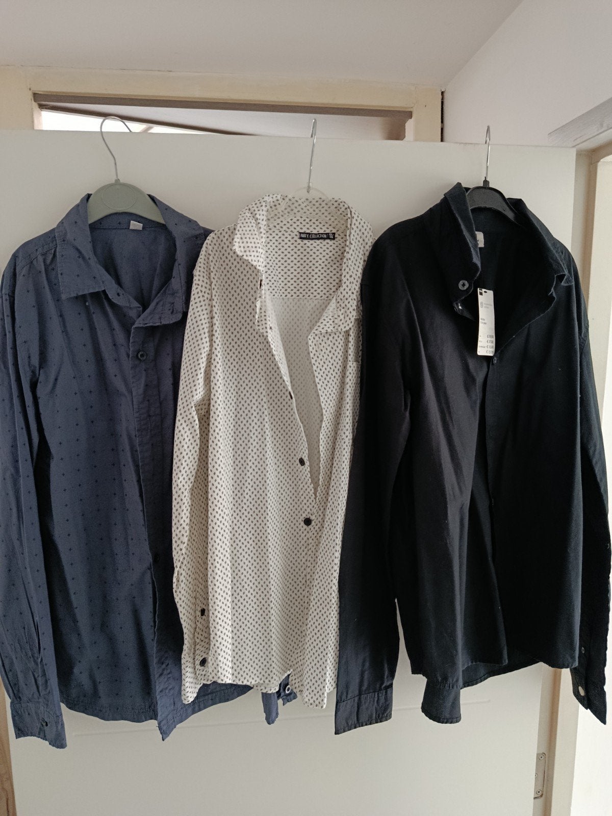 3 nette jongens overhemden, maat 158/164, Ophalen of Verzenden, Zo goed als nieuw, HEMA, Party Collection, Jongen
