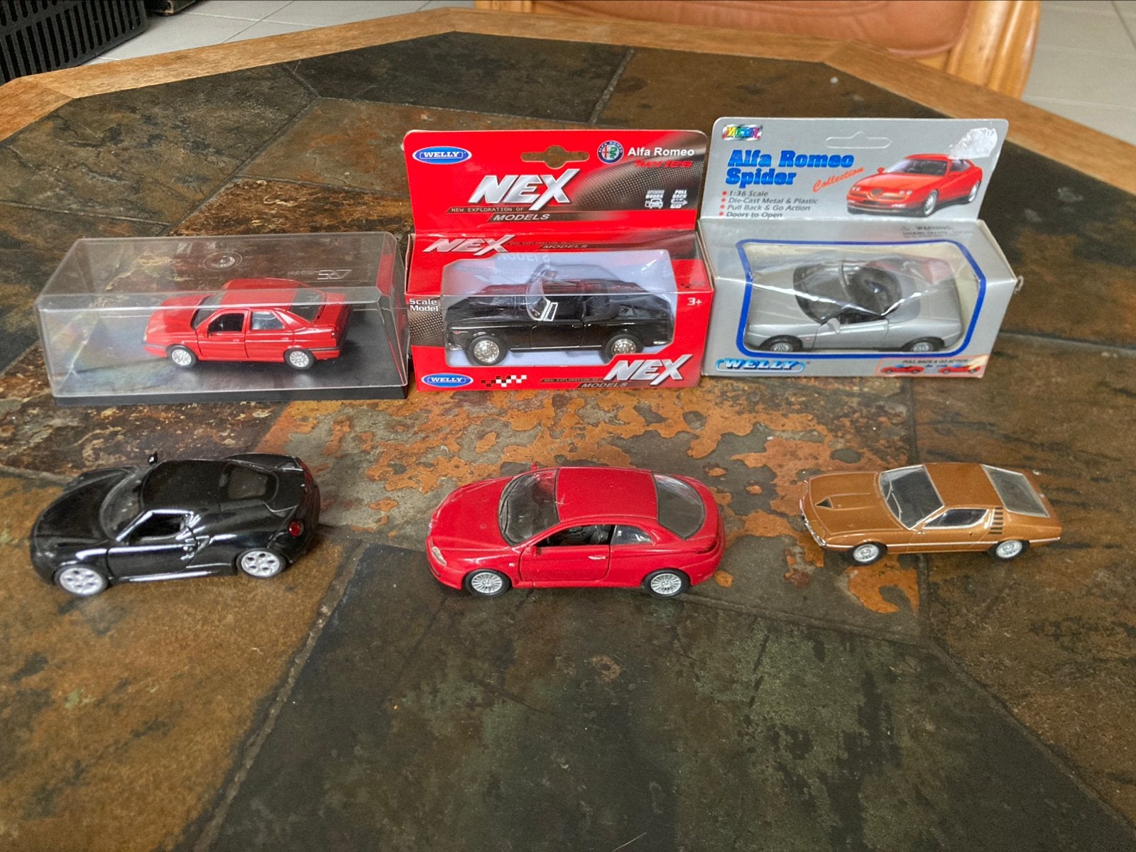 Alfa Romeo schaalmodellen, Hobby en Vrije tijd, Ophalen of Verzenden, Zo goed als nieuw, Overige merken