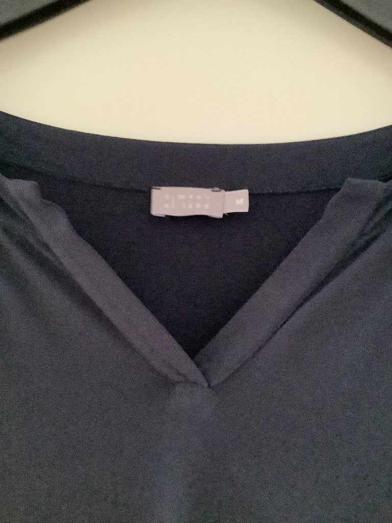 Donkerblauwe jurk No mans land, Kleding | Dames, Jurken, Maat 38/40 (M), Blauw, Ophalen of Verzenden, Zo goed als nieuw