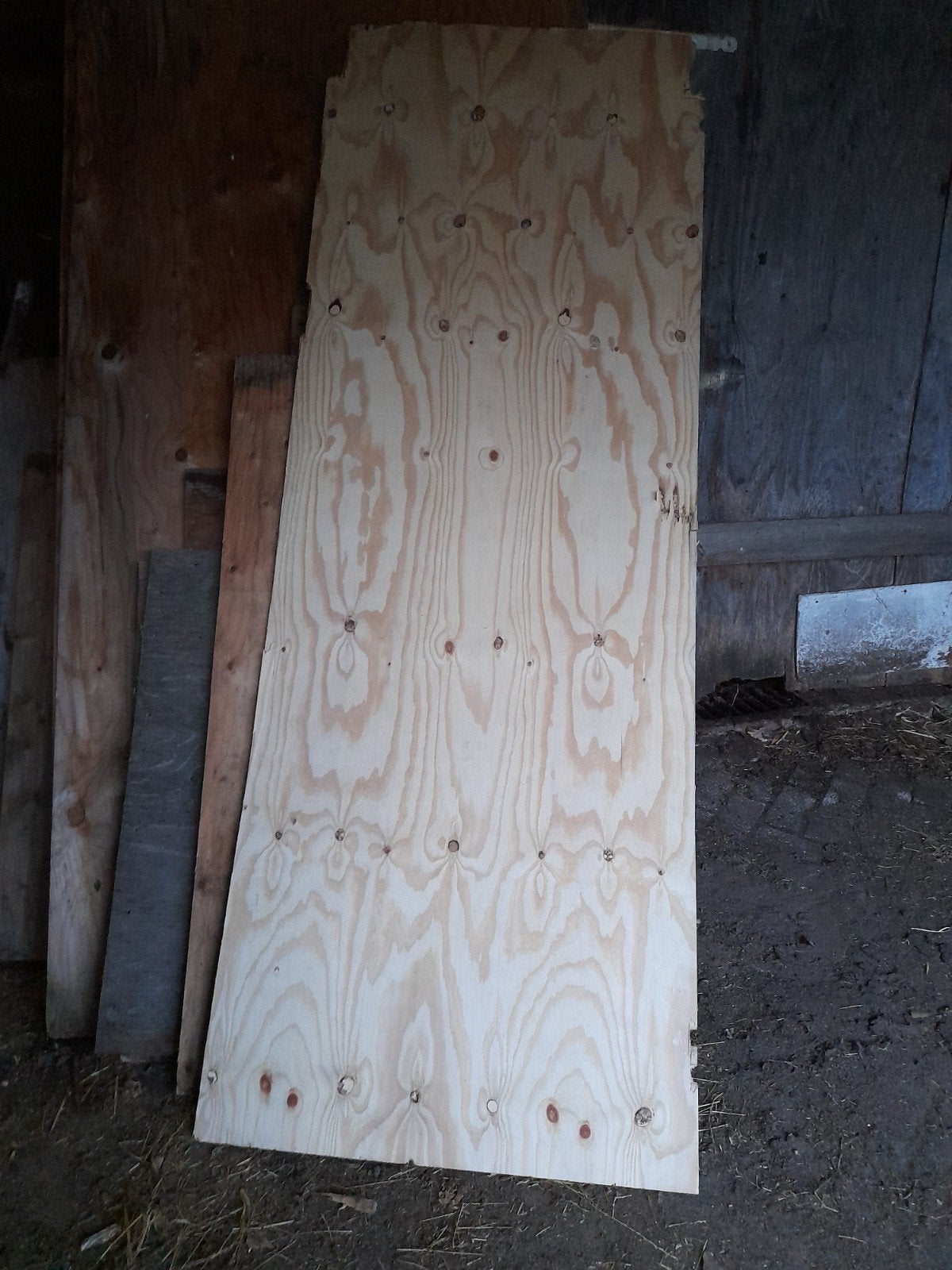 underlament platen 9 mm 244 x 89 cm 6 stuks en 7 beschadigd, Doe-het-zelf en Verbouw, Ophalen, Gebruikt, Multiplex, Minder dan 20 mm