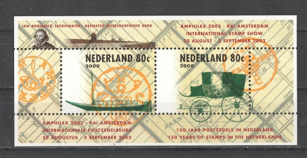147 L Postfris Blok 1926 -150 jaar postzegels 2000, Postzegels en Munten, Postzegels | Nederland, Ophalen of Verzenden, Na 1940
