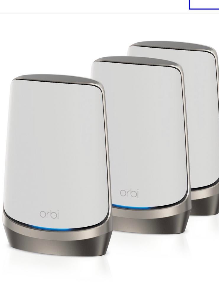 Netgear Orbi RBKE963 Mesh router 3 stuks, Computers en Software, Ophalen, Zo goed als nieuw, Router