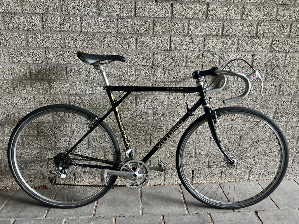 Vittoria Strada vintage racefiets – Columbus SL staal, Gebruikt, Ophalen, Overige merken, 10 tot 15 versnellingen