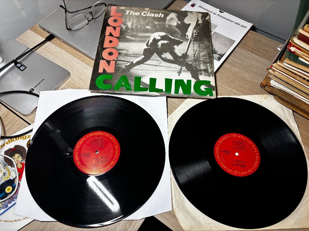 The Clash London Calling dubbel album, Gebruikt, Ophalen of Verzenden, Dubbel-LP, 12 inch