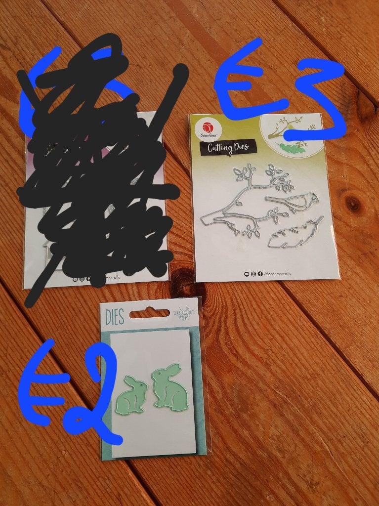 snijmallen cutting dies, Ophalen of Verzenden, Zo goed als nieuw, Gereedschap of Toebehoren