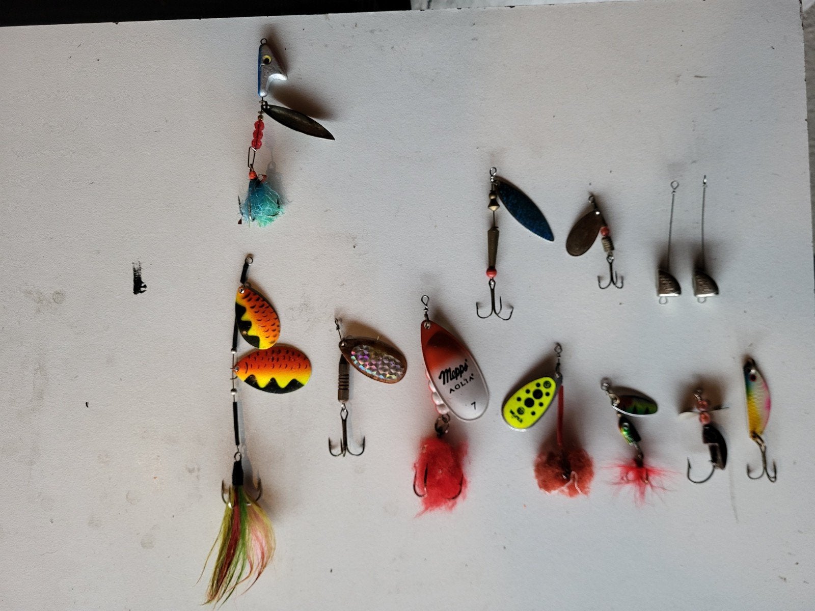 Diverse spinners / blinkers oa Mepps, Ophalen of Verzenden, Gebruikt, Overige typen