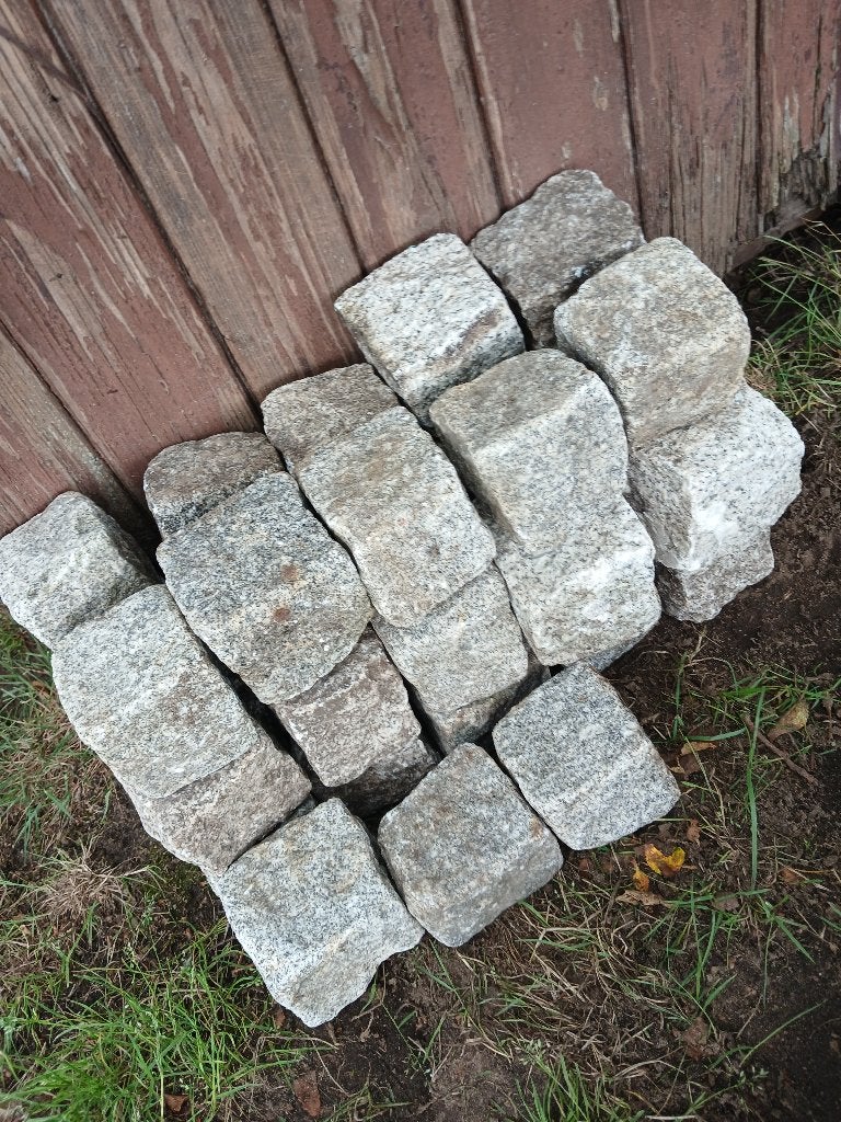 Kasseitjes, Ophalen, Gebruikt, Graniet, Kei