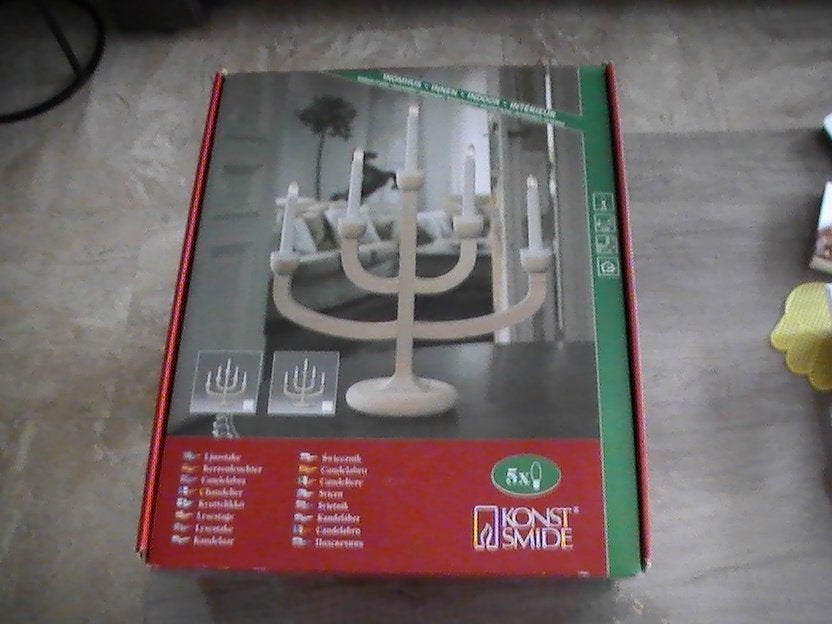 kerst kandelaar, Ophalen, Nieuw