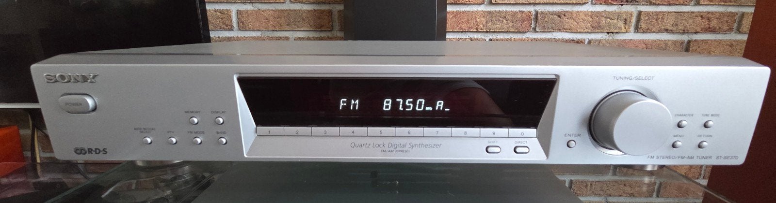 Sony FM Stereo Tuner ST-SE370, Ophalen, Gebruikt, Analoog
