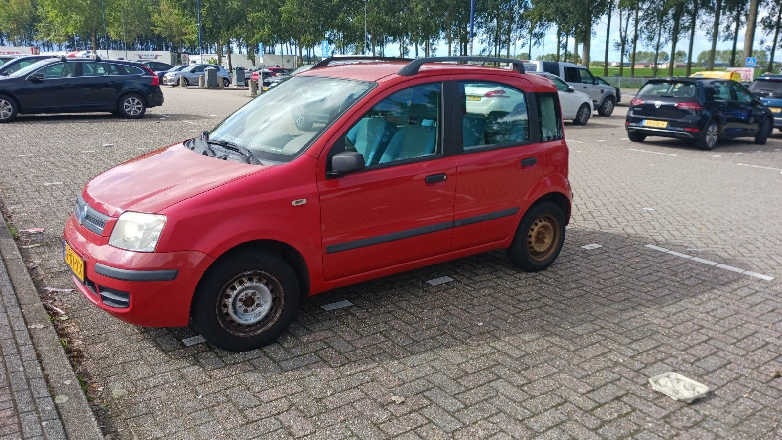 Fiat Panda voor export. of ruilen., Voorwielaandrijving, Origineel Nederlands, Handgeschakeld, Particulier