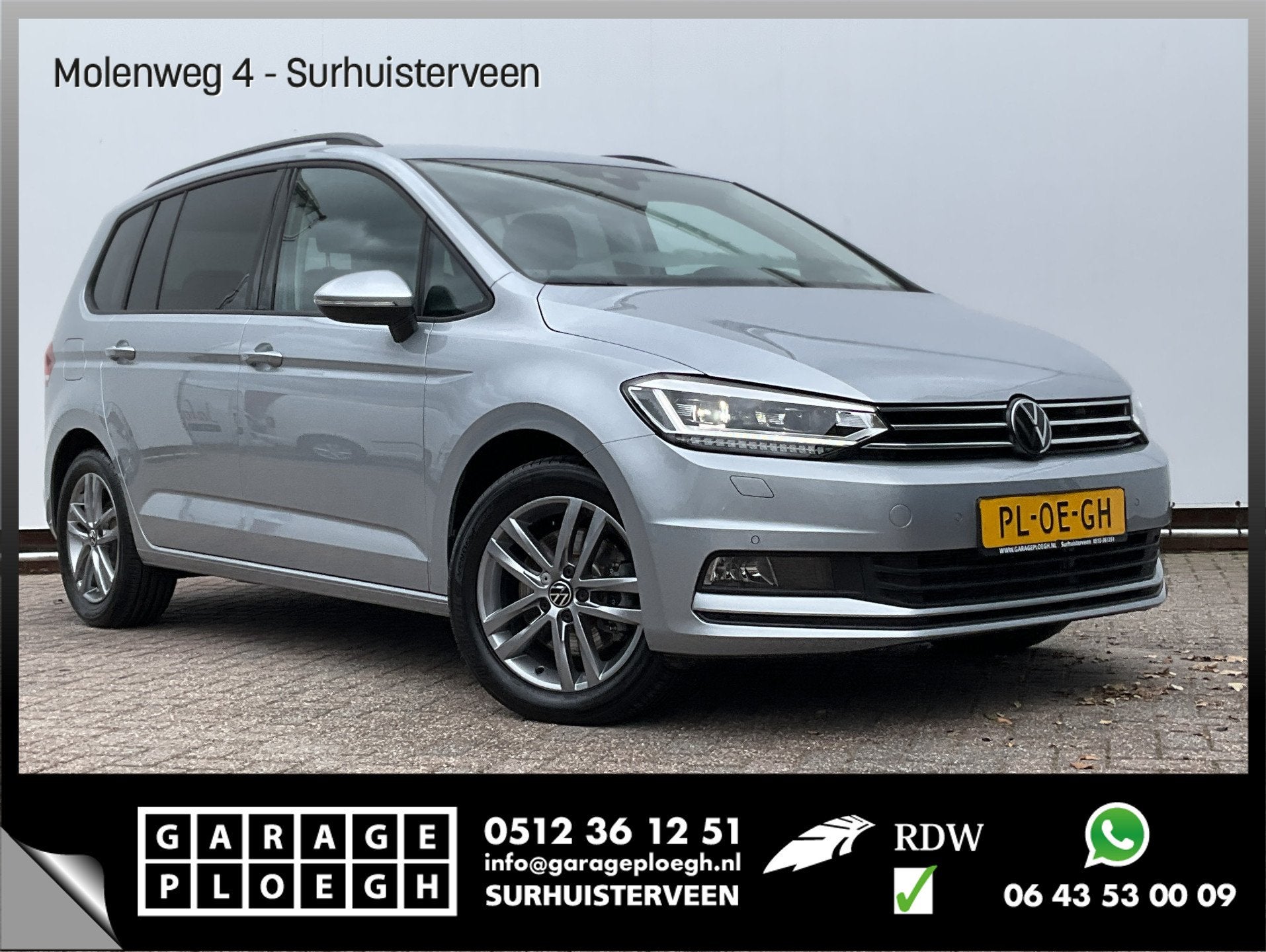 Volkswagen Touran 7-Pers 1.5 TSI EVO ACT 150 COMFORTLINE EDI, 15 km/l, 4 cilinders, 150 pk, 7 stoelen