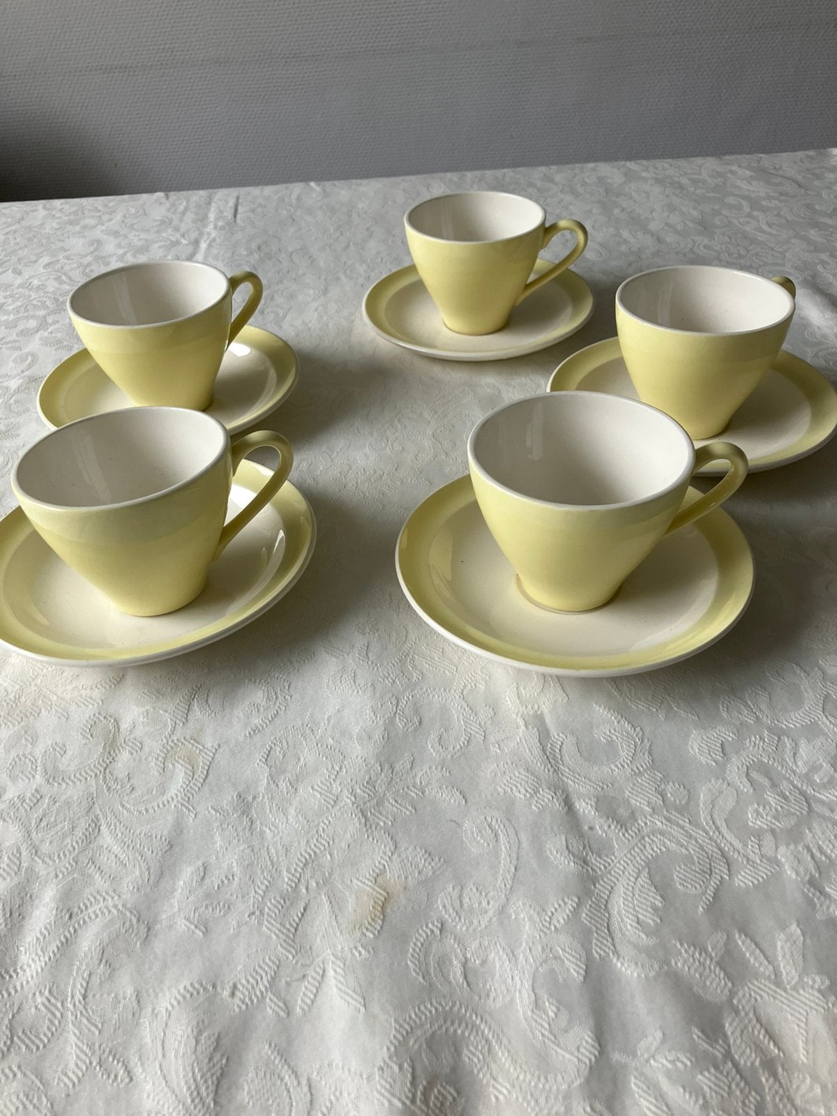 Royal Sfinx pastel kopjes, Antiek en Kunst, Ophalen of Verzenden