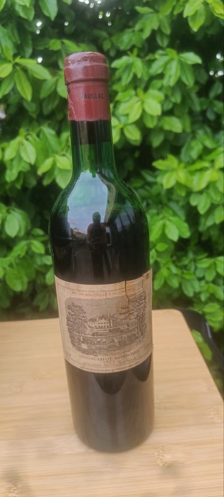Chateau Lafite Rothschild 1973 - Exclusieve Rode Wijn, Ophalen, Frankrijk, Zo goed als nieuw, Rode wijn