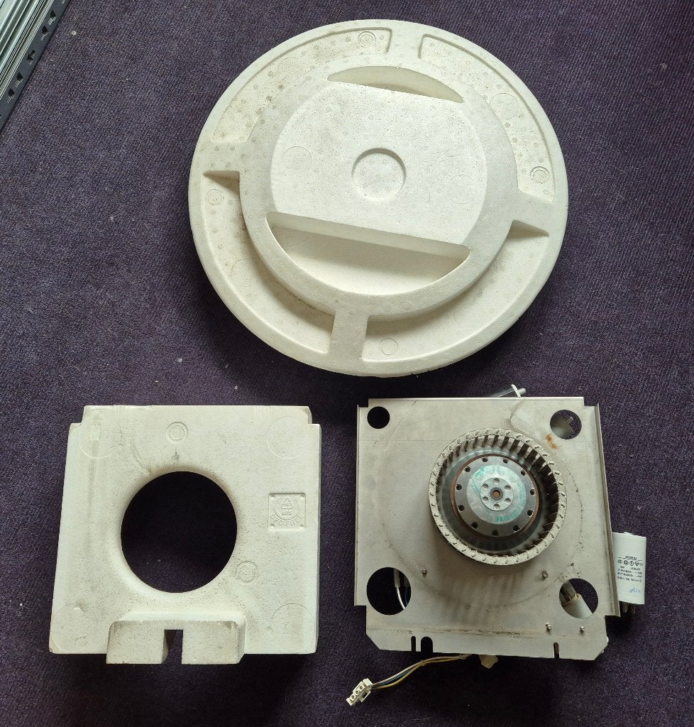 Inventum warmtepompboiler ventilator onderdelen, Ophalen of Verzenden, Gebruikt, Ventilator