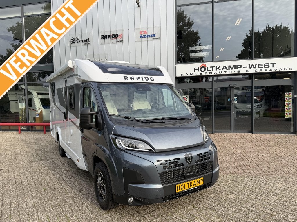 Rapido C 66 Optimum Line 7m lang, face to face, Caravans en Kamperen, Automaat, Raamblindering, Fiat, Tot en met 2