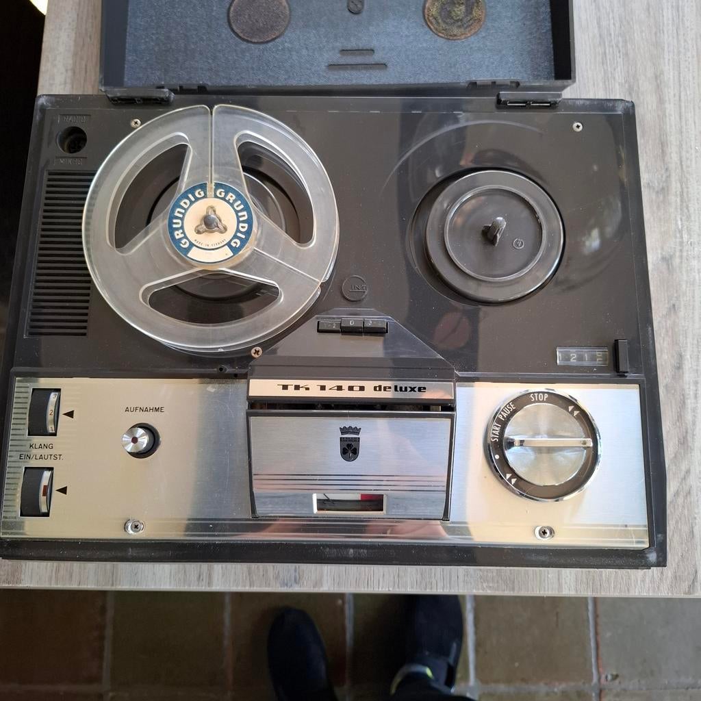 Grundig tk 140 de luxe, Audio, Tv en Foto, Bandrecorders, Ophalen of Verzenden, Bandrecorder