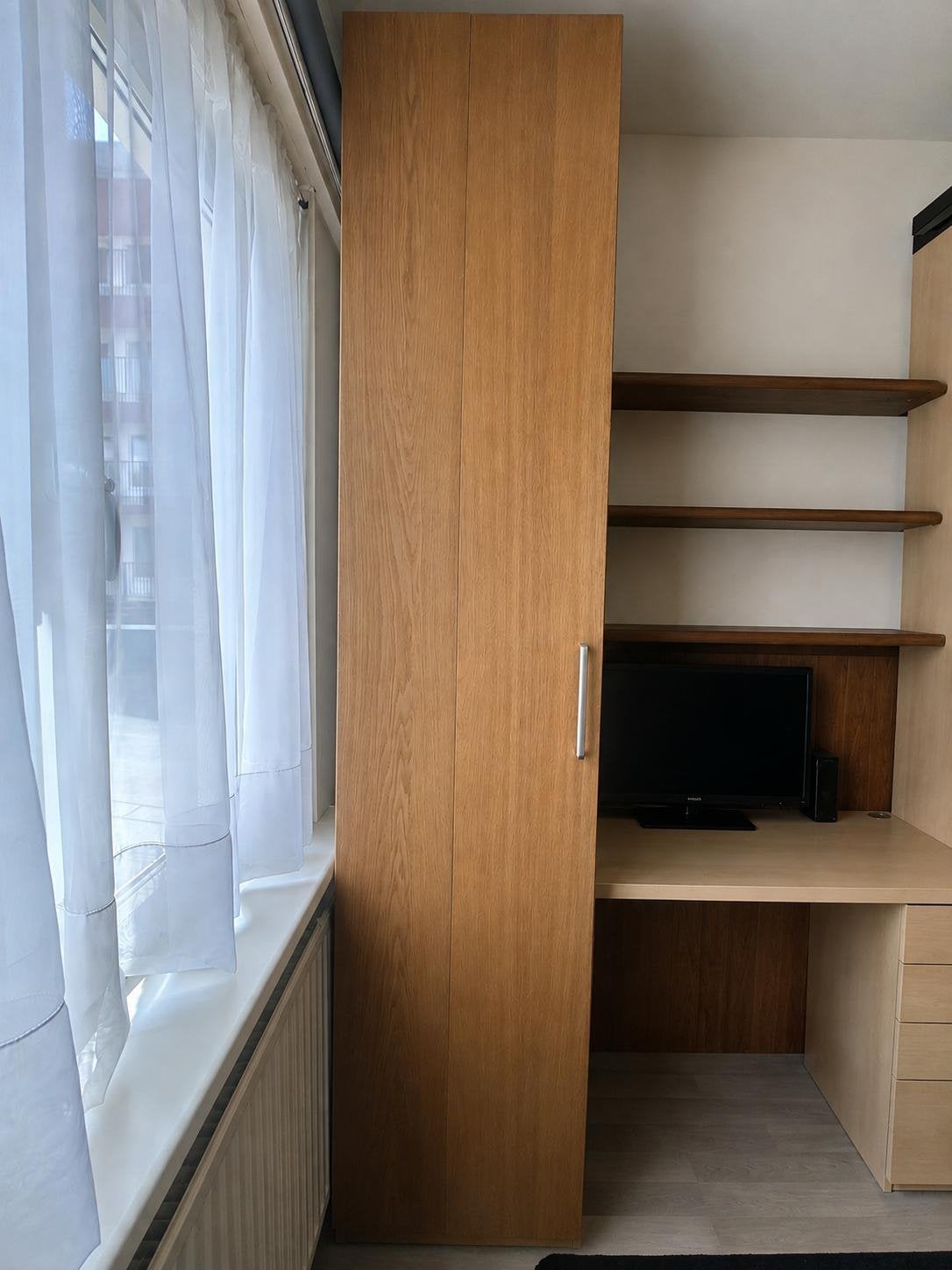 2 x 1 deurs Pax kast, Ophalen, 200 cm of meer, 50 tot 100 cm, Zo goed als nieuw