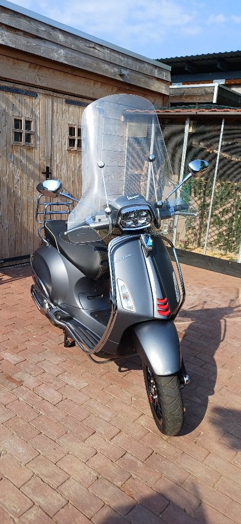Vespa Sprint Grigio Titanio, Fietsen en Brommers, Scooters | Vespa, Ophalen, Gebruikt, Maximaal 45 km/u, Vespa S