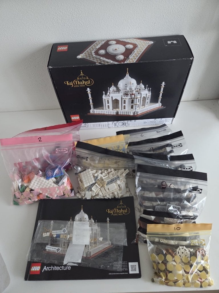 21056 Taj Mahal Architecture, Kinderen en Baby's, Speelgoed | Duplo en Lego, Lego, Architecture, Ophalen of Verzenden, Zo goed als nieuw