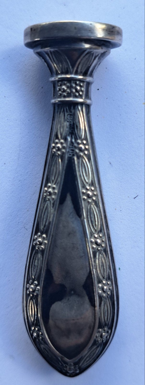 Antieke Zilveren Lakzegel met Initiaal 'W', Antiek en Kunst, Ophalen of Verzenden, Zilver