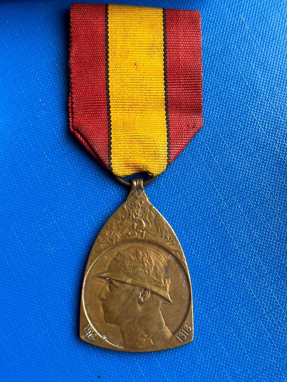 Herinneringsmedaille aan de Oorlog 1914–1918, Ophalen of Verzenden, Overige materialen