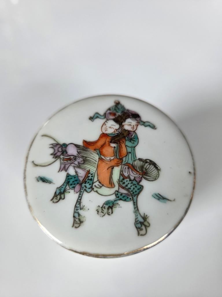 Doosje Chinees antiek kreeft, Ophalen of Verzenden
