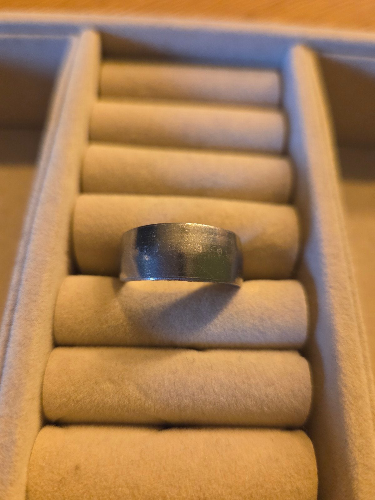 Zelfgemaakt ring, 18,5 mm, Ophalen, Nieuw, Dame of Heer, Zilver