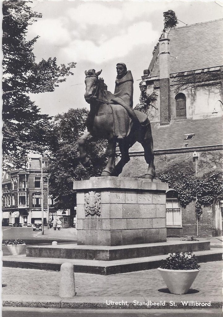 Utrecht St Willibrord Gelopen Ansichtkaart ( A963 ), Ophalen of Verzenden, 1980 tot heden, Gelopen, Utrecht