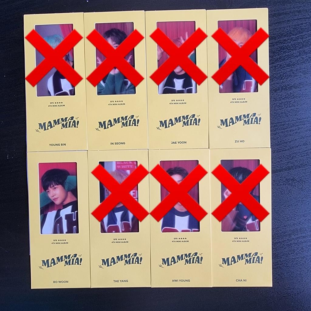 Kpop SF9 Mamma Mia! Film Bookmark Photocard Rowoon €4,-, Verzamelen, Ophalen of Verzenden, Zo goed als nieuw, Foto of Kaart