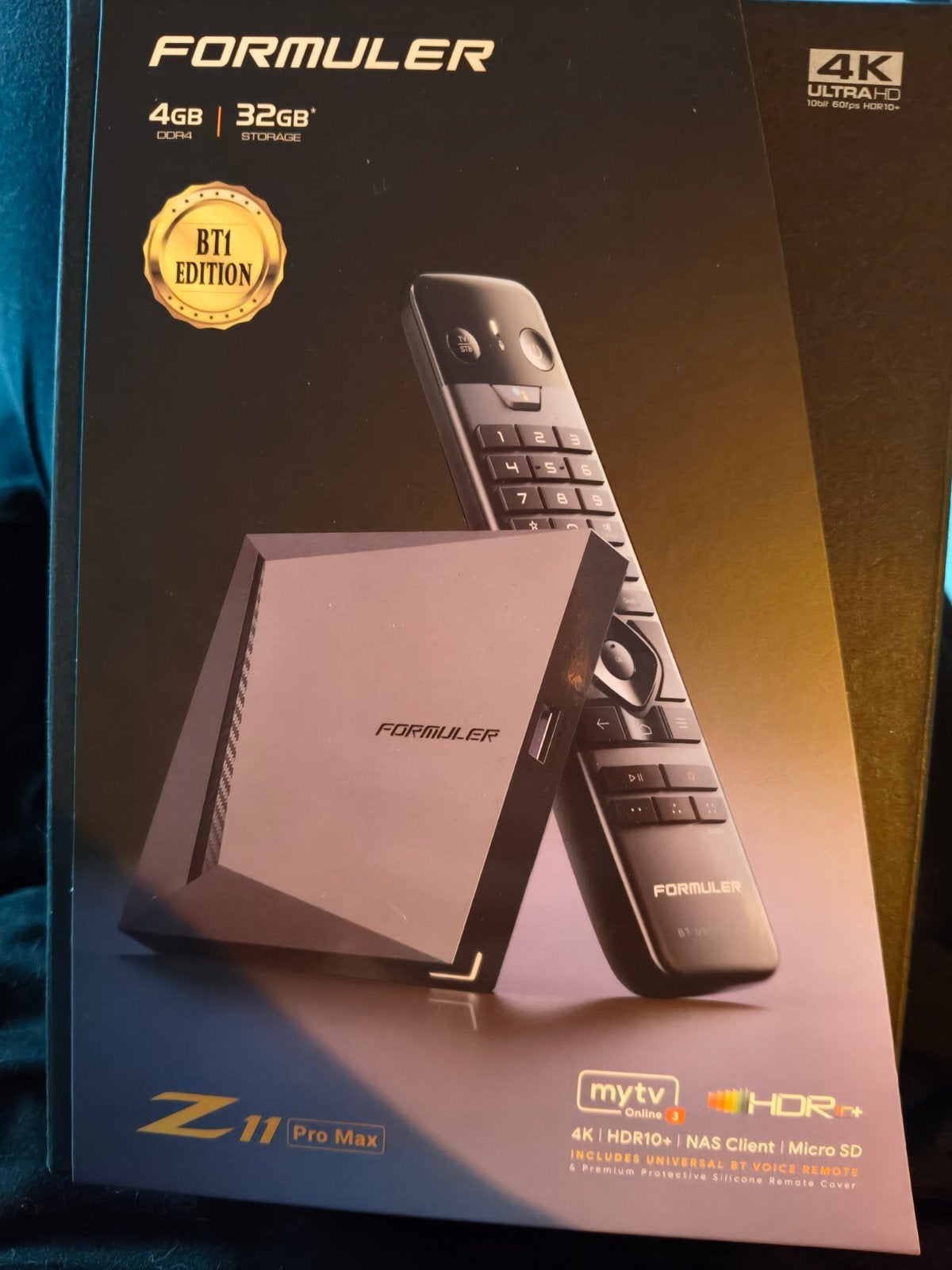 Formuler Z11 Pro Max 4K Android TV Box BT1 Edition, Audio, Tv en Foto, Mediaspelers, Ophalen of Verzenden, Nieuw, HDMI, Minder dan 500 GB