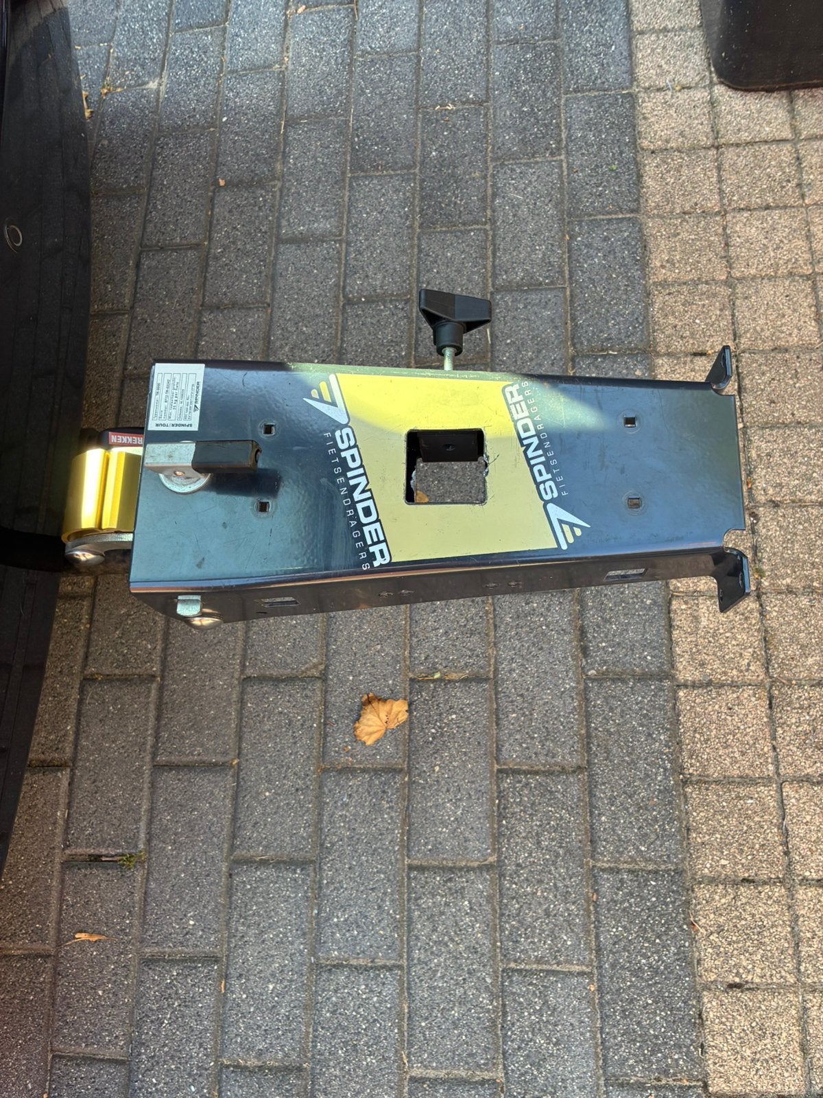 Spinder Cross fietsdrager kantelblok., Auto diversen, Verzenden, Zo goed als nieuw, Trekhaakdrager