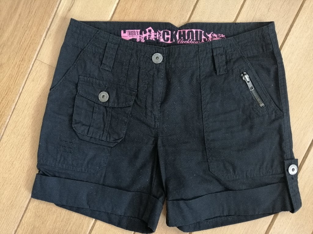 CLOCKHOUSE bermuda short zwart maat 34 - nieuw -, Kort, Zwart, Nieuw, Ophalen of Verzenden