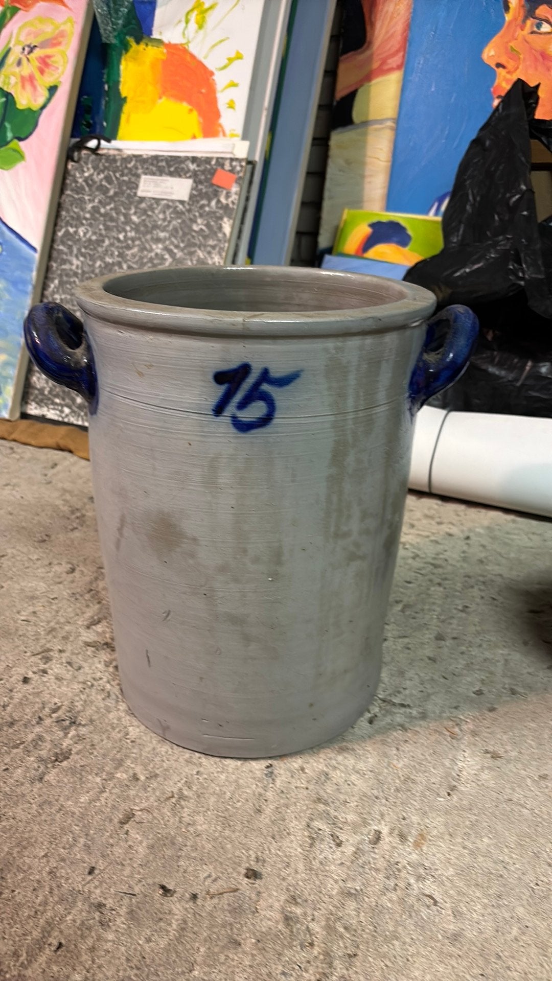 Grote Keulse pot, Ophalen, Zo goed als nieuw, Rond, Aardewerk