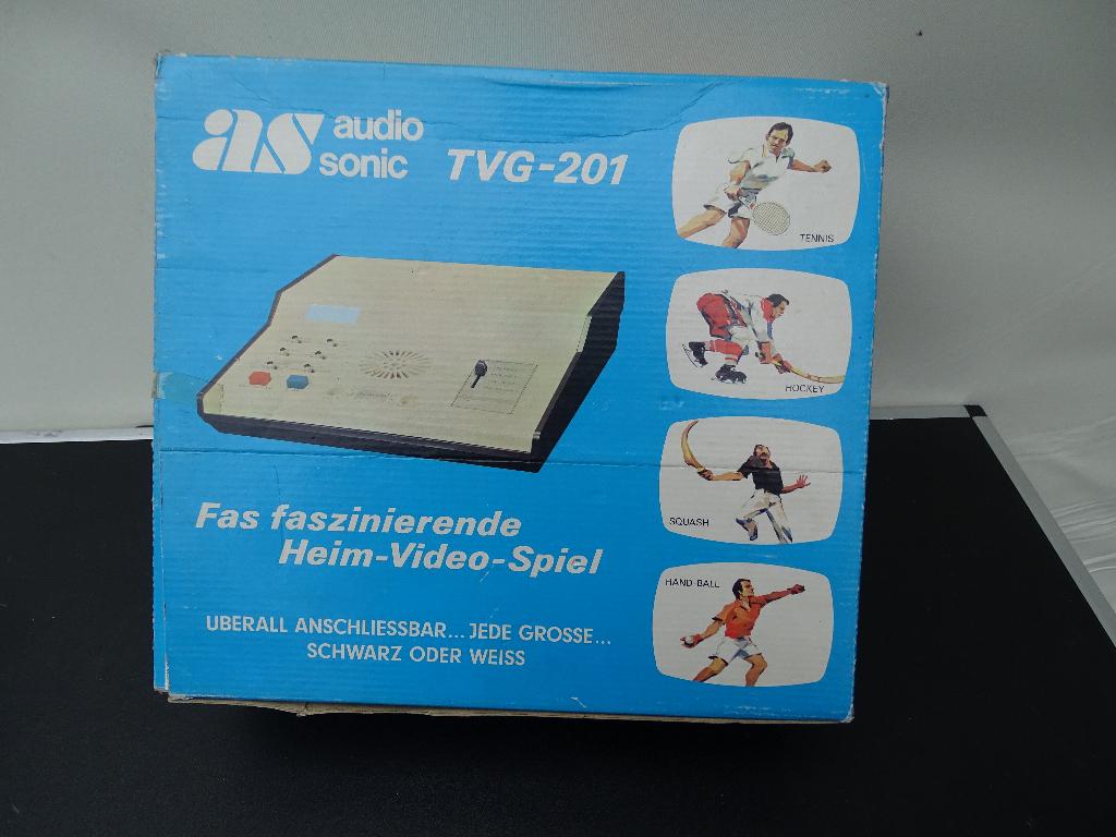 Pong spel, AS Audi Sonic TVG 201, Antiek en Kunst, Curiosa en Brocante, Ophalen of Verzenden