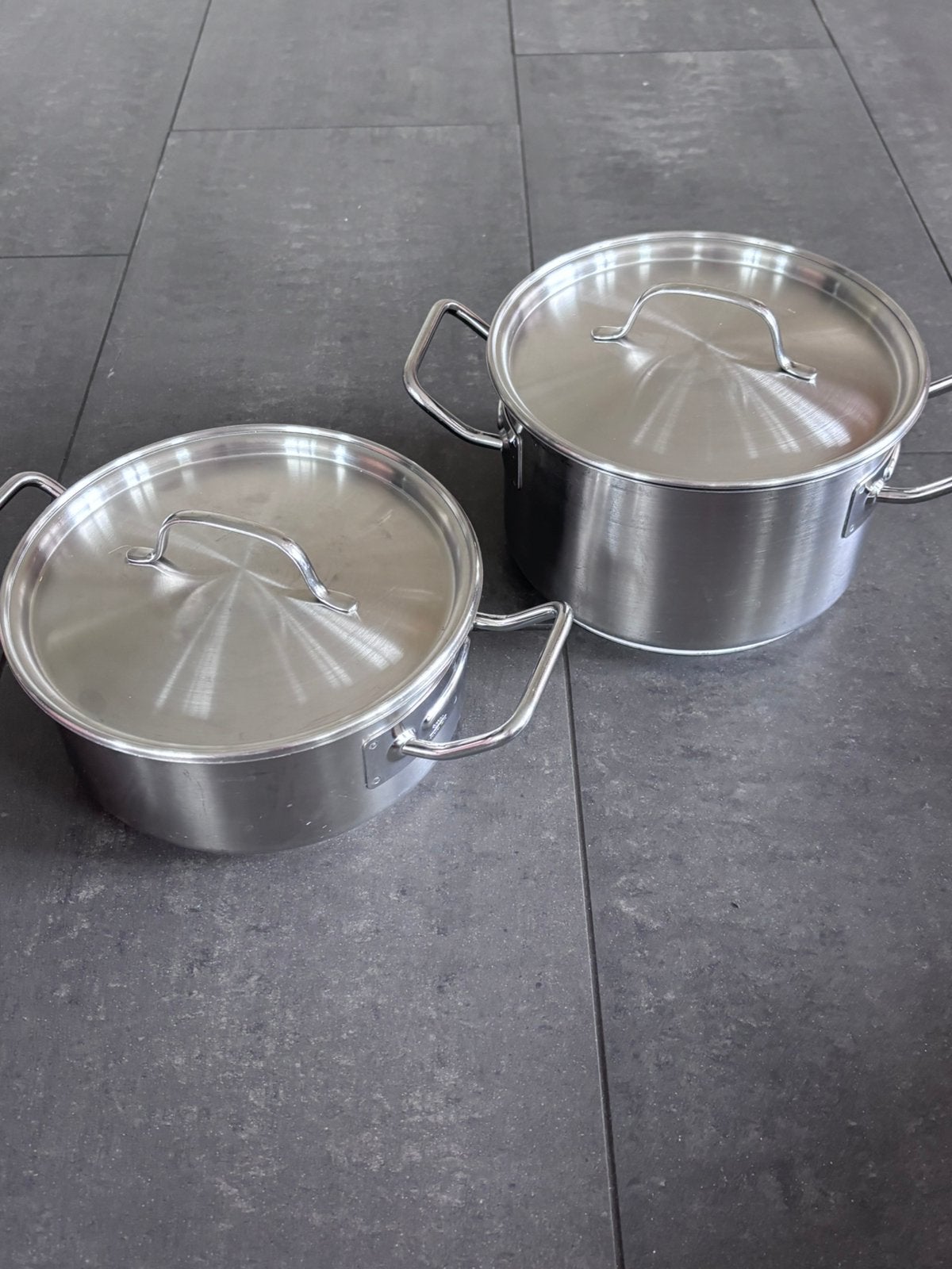 Fissler pannen hoog en laag, Ophalen, Gebruikt, Pannenset, Fissler