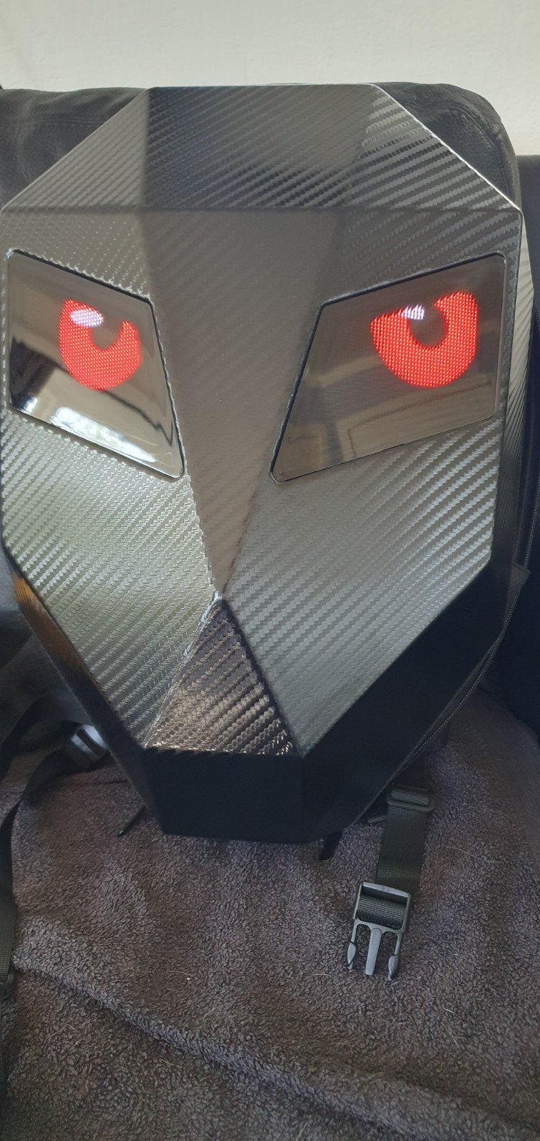 Motorrugzak met LED-display en powerbank, Ophalen of Verzenden, Zo goed als nieuw