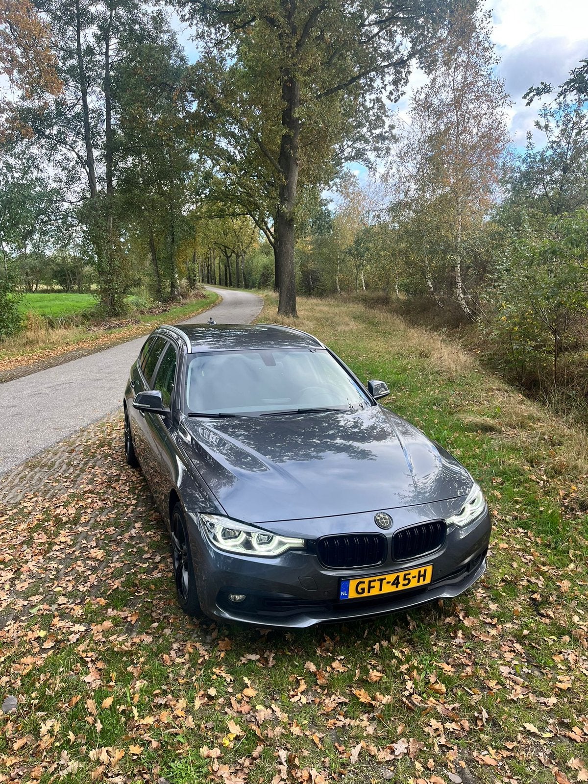 Prachtige BMW 3-Serie 318d AUT. 200pk TREKHAAK/NW.APK. 2018, Auto's, Automaat, 745 kg, 4 cilinders, Adaptive Cruise Control
