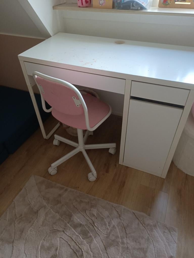 Bureau met stoel, Huis en Inrichting, Bureaus, Ophalen, Gebruikt