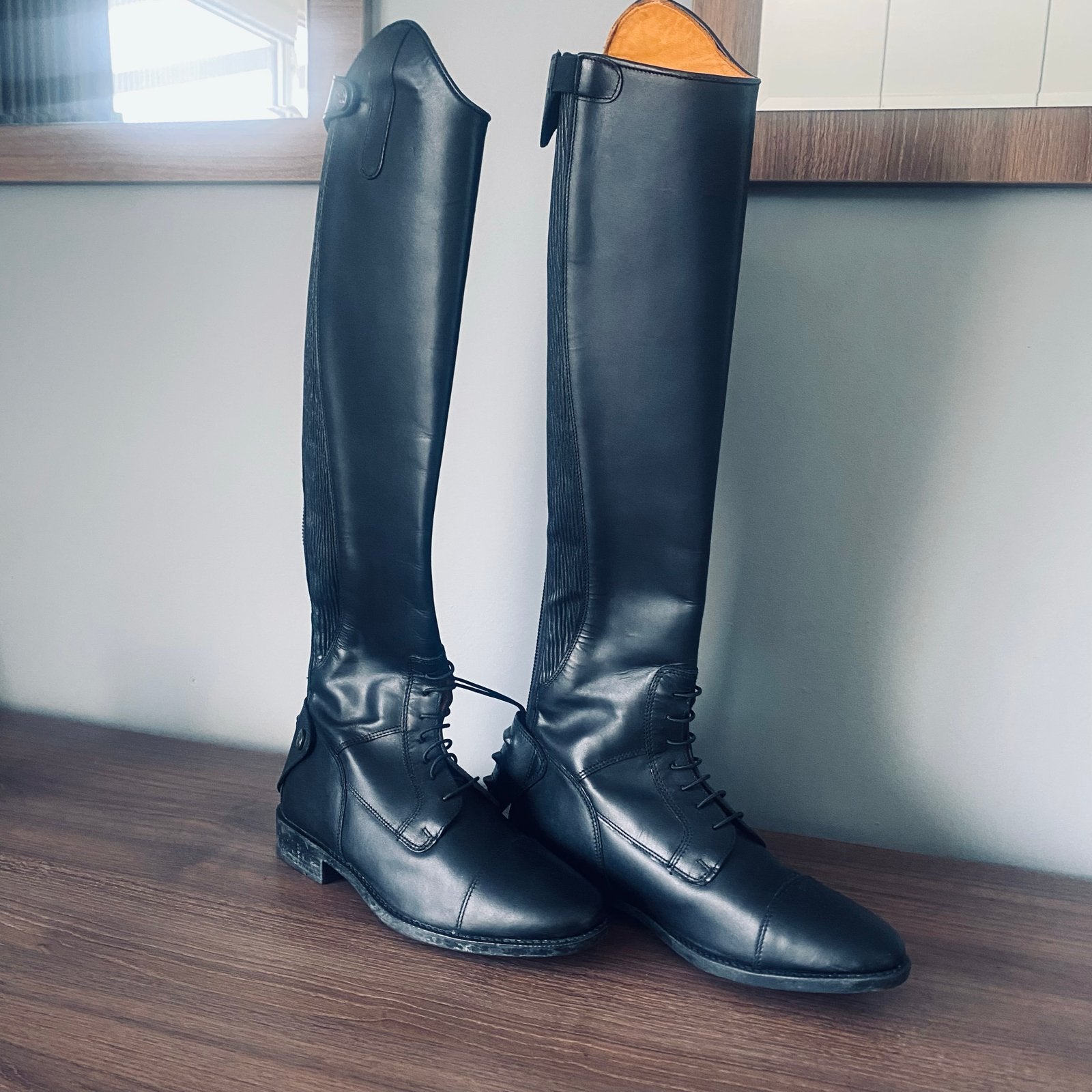 Nieuwe rijlaarzen HKM maat 41kleur Zwart, Ophalen of Verzenden, Nieuw, Dressuur