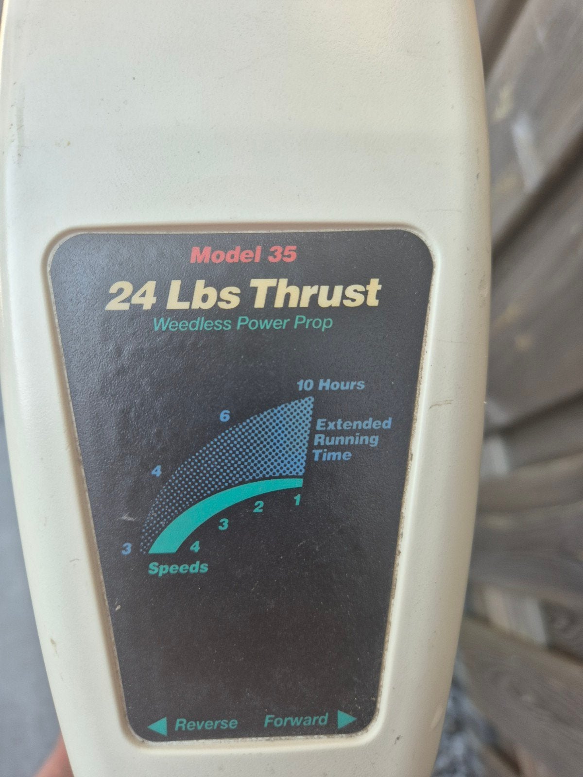 Minn Kota Model 35 buitenboordmotor 24 Lbs Thrust, Ophalen of Verzenden