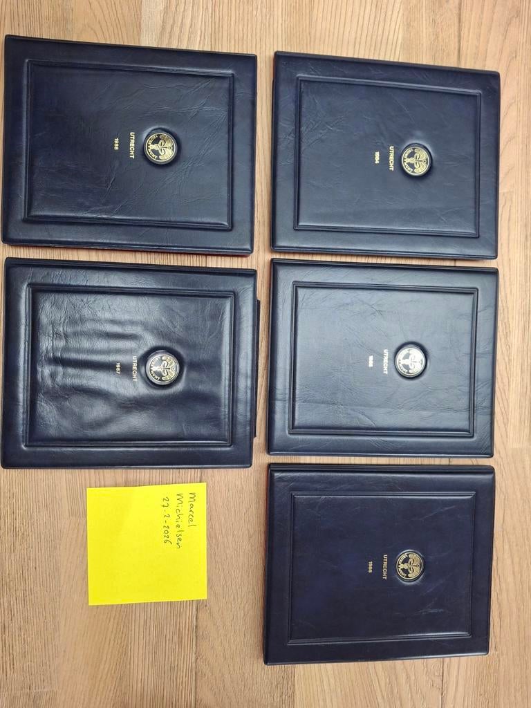 Proofsets Nederland gulden 1984-1988 (5), Ophalen of Verzenden, Koningin Beatrix, 1 gulden, Setje