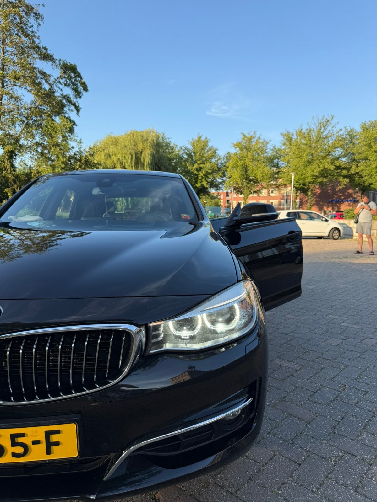 BMW 3-Serie GT 320I Aut8 2013 Zwart, Auto's, BMW, Particulier, 3-Serie GT, Benzine, B, Hatchback, Automaat, Geïmporteerd, Zwart