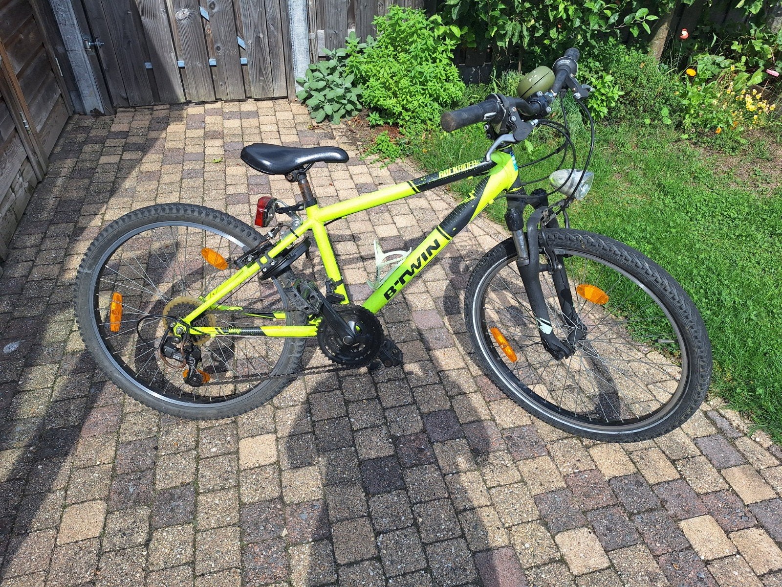kinderfiets, mountenbike 24 inch, Fietsen en Brommers, Fietsen | Crossfietsen en BMX, Ophalen, Gebruikt, Staal, 24 inch of meer