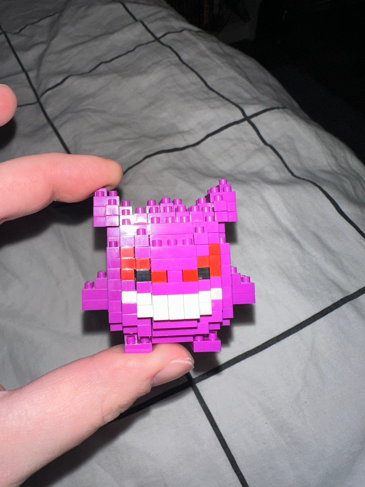 Nanoblock: NBMP-07 Gengar Pokemon, Ophalen of Verzenden, Zo goed als nieuw