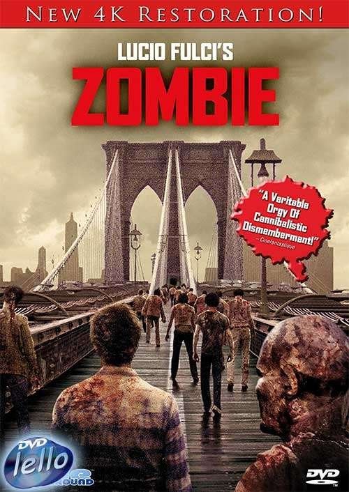 DVD: Zombie (Flesh Eaters 1979 Lucio Fulci) US NLO, Cd's en Dvd's, Vanaf 16 jaar, Ophalen of Verzenden, Nieuw in verpakking