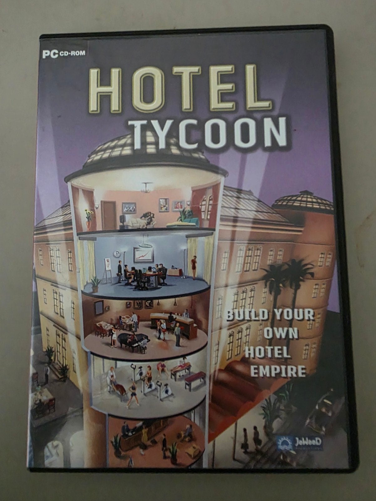 Pc game Hotel Tycoon, 1 speler, Ophalen of Verzenden, Zo goed als nieuw, Vanaf 3 jaar