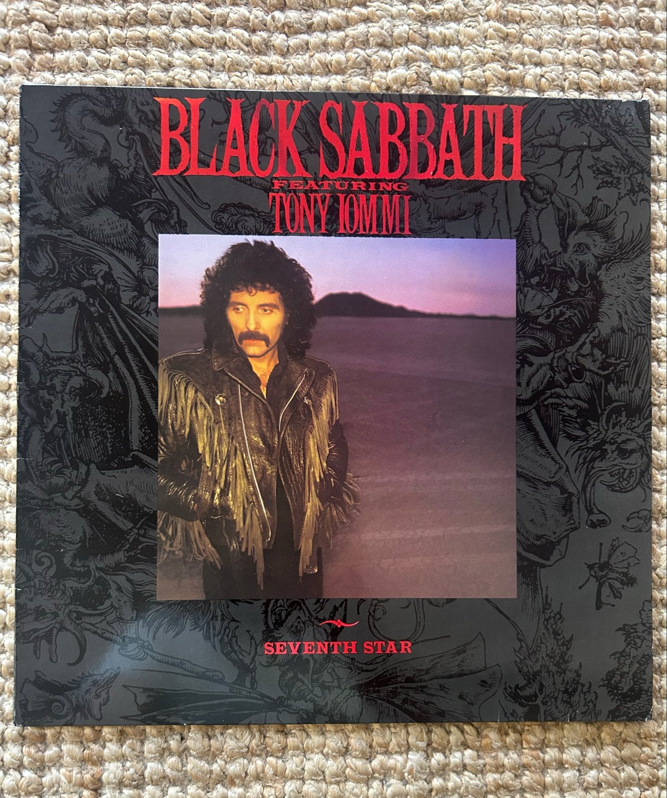 Black Sabbath featuring Tony Iommi - Seventh Star LP, Cd's en Dvd's, Vinyl | Rock, Ophalen of Verzenden, Zo goed als nieuw, 12 inch