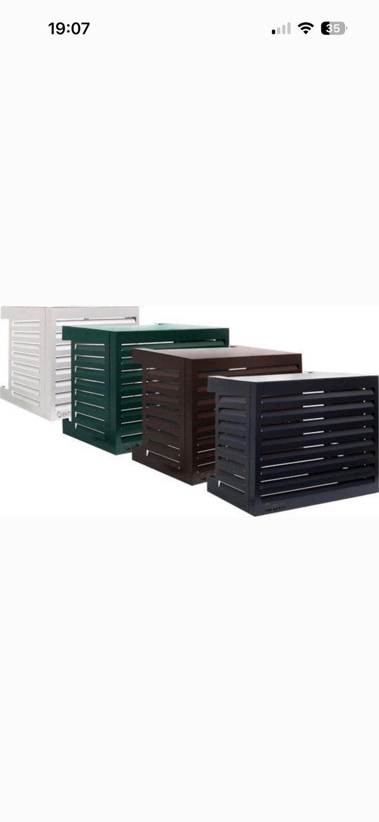 Qventi airco omkastingen diverse maten airconditioning, Witgoed en Apparatuur, Airco's, Ophalen, Nieuw, 3 snelheden of meer, 100 m³ of groter
